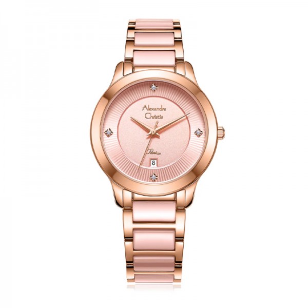 Alexandre Christie AC 2A71 Rosegold Pink LDBRGPN